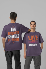 Load image into Gallery viewer, Love starts with an Encounter | Unisex T-shirt

