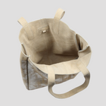 Load image into Gallery viewer, HYDESTYLE METALLIC SOFIA REVERSIBLE LEATHER TOTE BAG l Variety of colours
