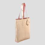 Load image into Gallery viewer, HYDESTYLE METALLIC SOFIA REVERSIBLE LEATHER TOTE BAG l Variety of colours
