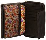 Load image into Gallery viewer, PRATICO - WOMENS LEATHER FLAP WALLET l Variety of colours
