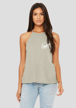 Load image into Gallery viewer, WOMEN&#39;S FLOWY HIGH NECK TANK
