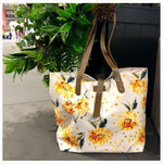 Load image into Gallery viewer, CANVAS LEATHER TOTE BAG | Variety of colours
