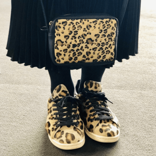 HAIR-ON-LEATHER BOX CLUTCH l Variety of colours