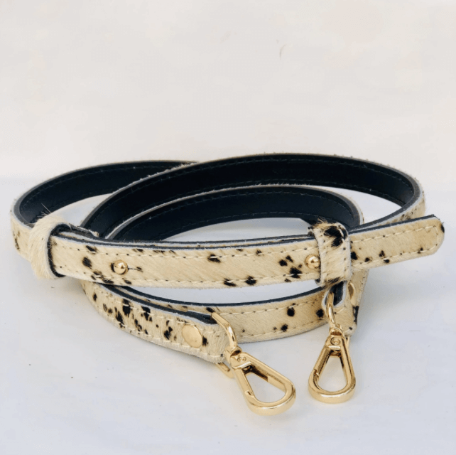 HAIR-ON-HIDE STATEMENT SKINNY REPLACEMENT SHOULDER BAG STRAP l Variety of colours