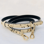 Load image into Gallery viewer, HAIR-ON-HIDE STATEMENT SKINNY REPLACEMENT SHOULDER BAG STRAP l Variety of colours
