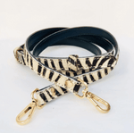 Load image into Gallery viewer, HAIR-ON-HIDE STATEMENT SKINNY REPLACEMENT SHOULDER BAG STRAP l Variety of colours
