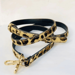 Load image into Gallery viewer, HAIR-ON-HIDE STATEMENT SKINNY REPLACEMENT SHOULDER BAG STRAP l Variety of colours
