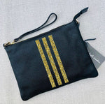 Load image into Gallery viewer, MEGAN PEBBLED LEATHER WRISTLET CLUTCH BAG | Variety of colours
