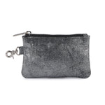 Load image into Gallery viewer, METALLIC RIMOR COIN POUCH WITH DOGHOOK | Variety of colours
