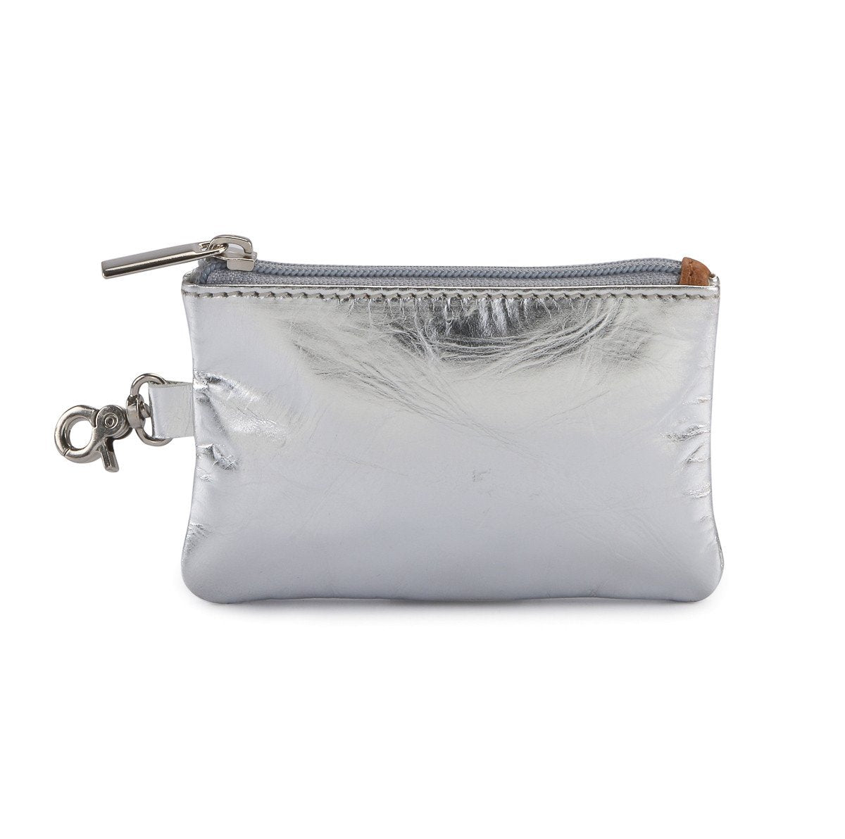 METALLIC RIMOR COIN POUCH WITH DOGHOOK | Variety of colours